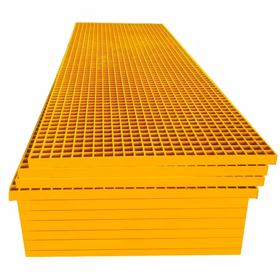 Standard Size FRP Grating FRP Molding Grating Fiberglass Grating Products for Industry
