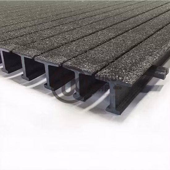 FRP Structural Profile Plank, Fiberglass Pultruded Deck