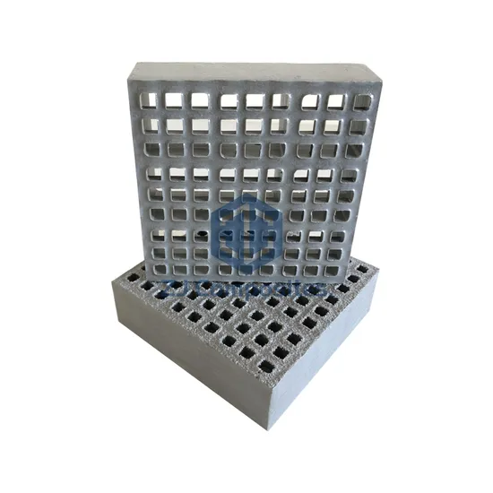 Fiberglass Polyester FRP/GRP Molded Grating with Gritted Surface, Fiberglass FRP/GRP Molded Grating