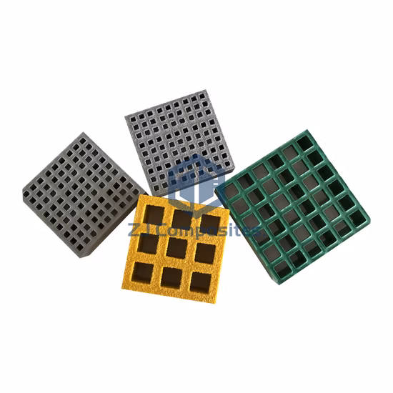 Fiberglass Polyester FRP/GRP Molded Grating with Gritted Surface, Fiberglass FRP/GRP Molded Grating