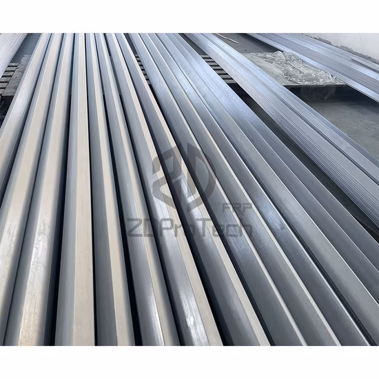 Легкий и высокопрочный конструкционный Z-образный стержень из стеклопластика. Угловая балка Z-образной формы из пултрудированного стекловолокна.