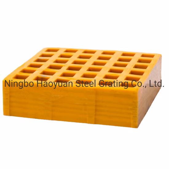 Формованная фенольная решетка из пултрудированного стекловолокна FRP GRP