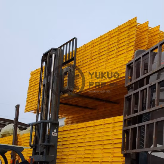 Структурные профили из стекловолокна Настил из стеклопластика Настил из стеклопластика